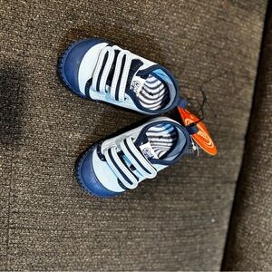 Wonder Nation Navy and Light Blue Kids Sneakers
